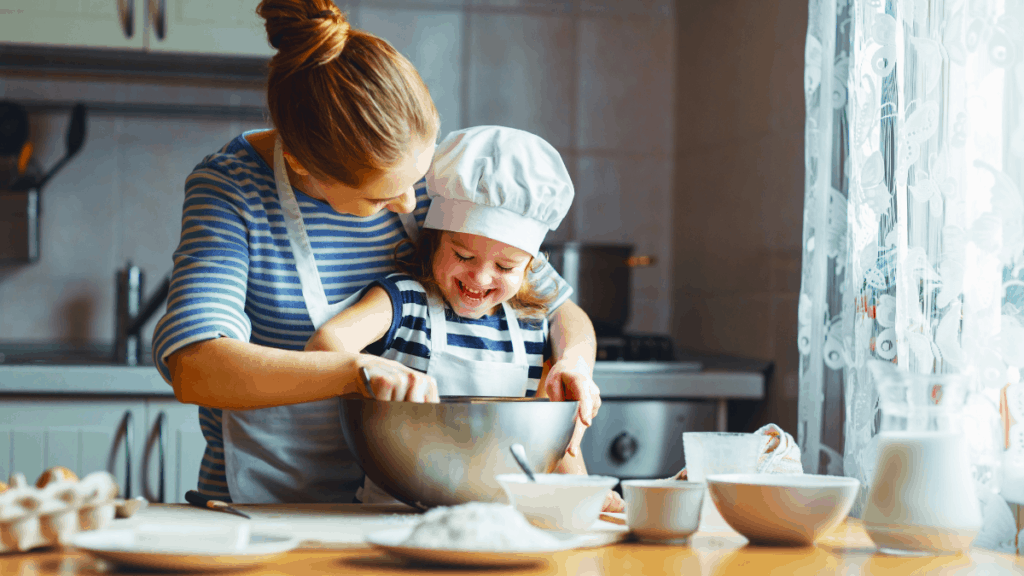 cocinar con tus hijos