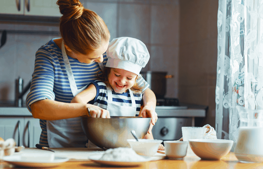 cocinar con tus hijos